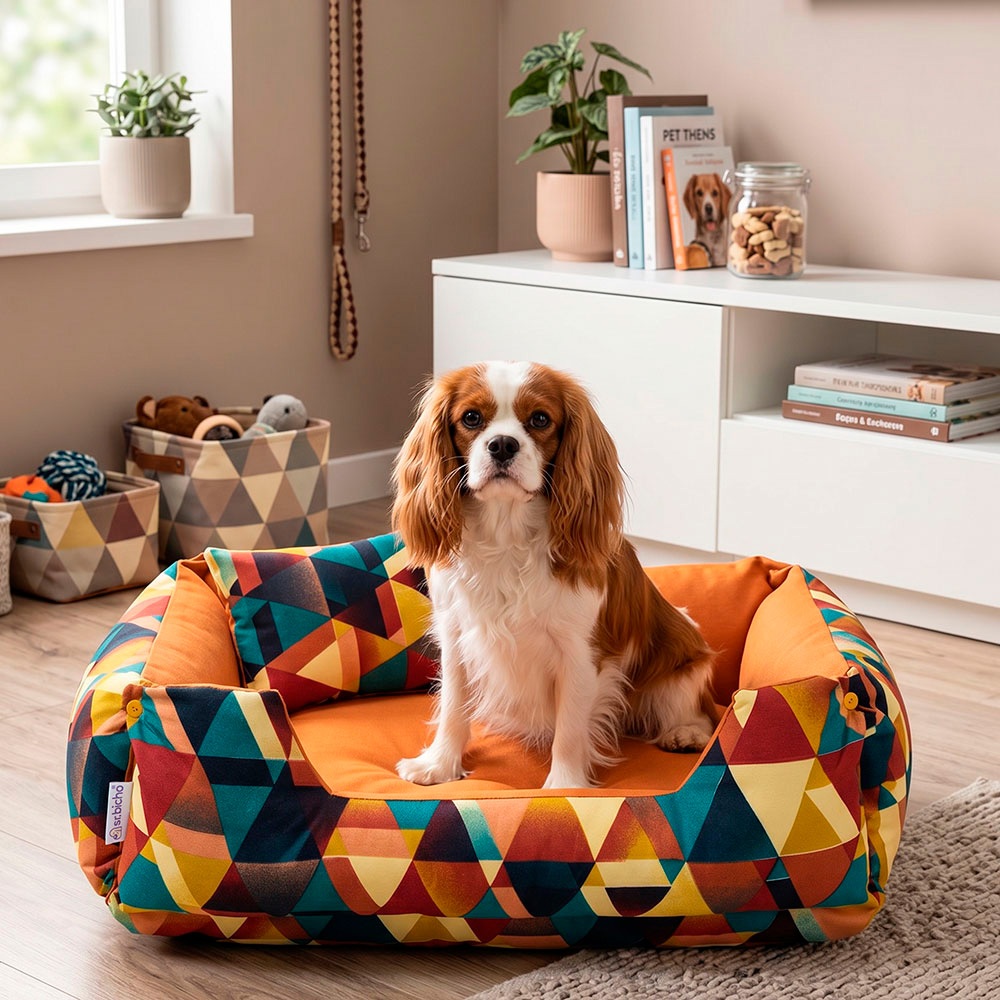 Cama de Cachorro 100% Impermeável com Proteção UV Lola Caminha Pet Várias Cores e Tamanhos