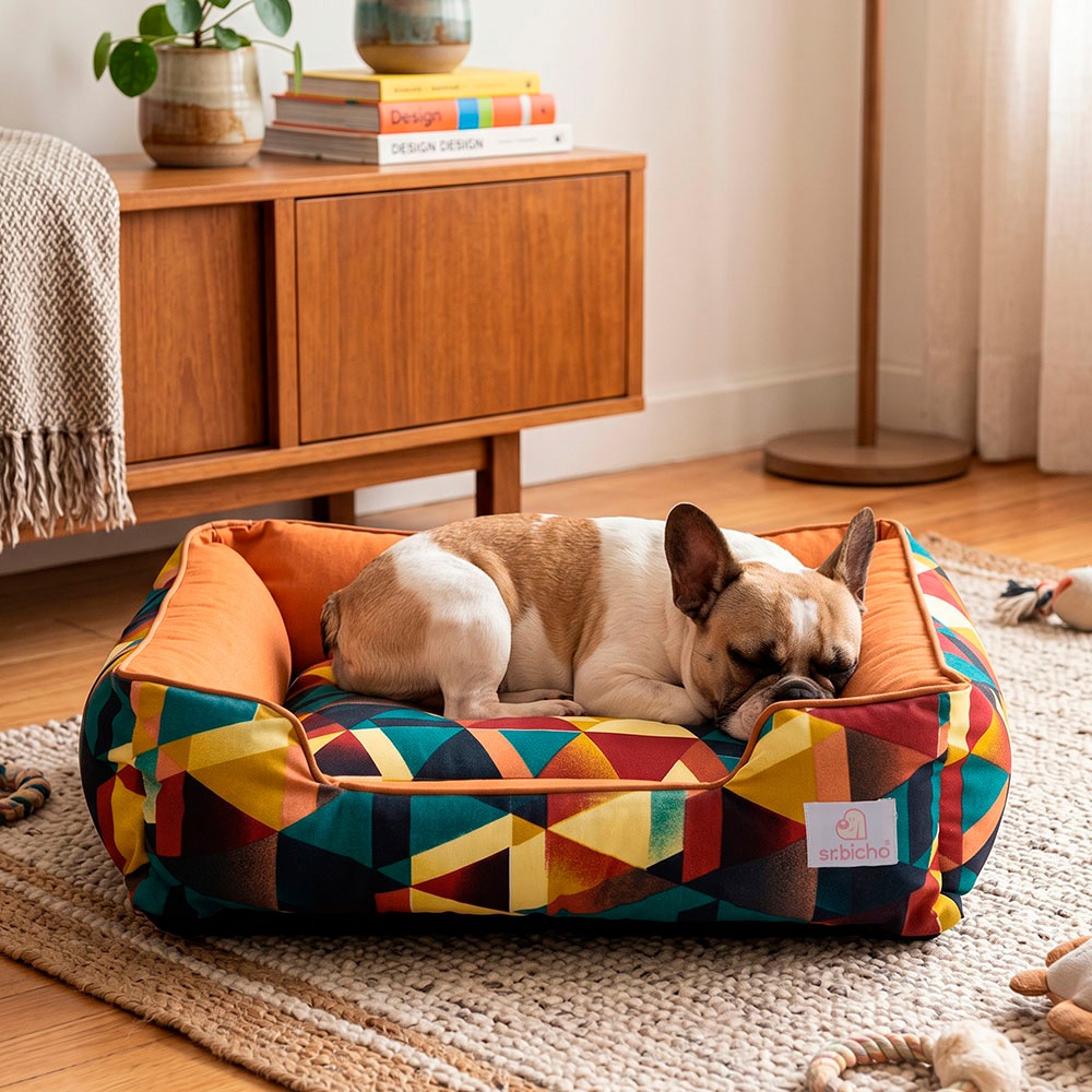 Cama de Cachorro 100% Impermeável com Proteção UV Caminha Pet Pandora 63x63 Várias Cores