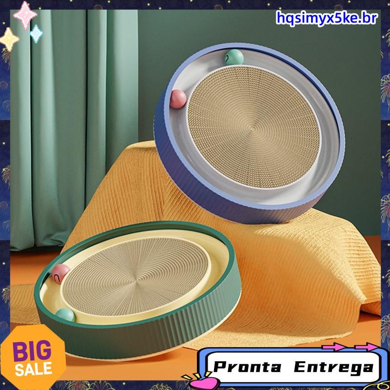 Placa Para Arranhar Gatos , Cama Redonda , Resistente Ao Desgaste , Brinquedo Mesa Giratória , Suprimentos