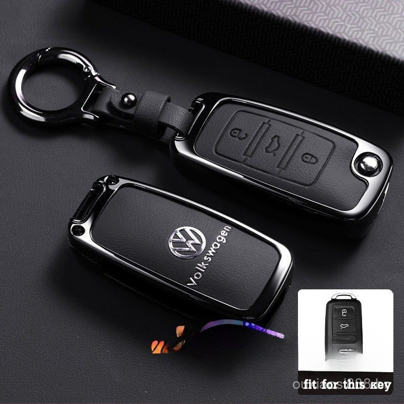 Capa De Chave Remota Para Volkswagen POLO/Amarok/Gol Voyage/FOX/Jetta/Fusca Spacefox/Tiguan/SAVEIRO/CROSS Meriva Case