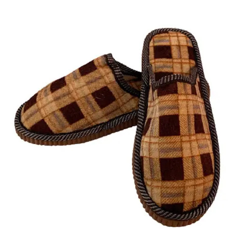 PANTUFA SIMPLES XADREZ 1 ADULTO TAM 35 A 42 PTF051 DK
