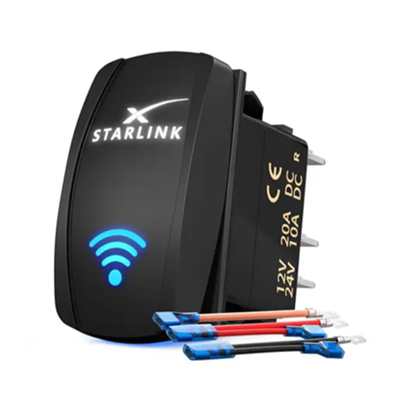 Interruptor Para Starlink 12v-24v Ip66 Carro Barco Motorhome UTV