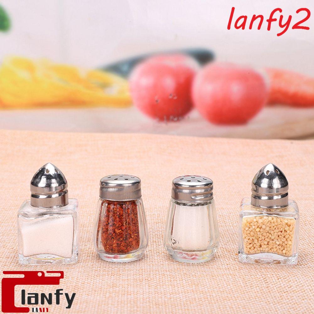 LANFY Jarra De Sal Pequena Mini Ferramenta De Cozinha Para Churrasco Doméstico Garrafa De Especiarias Ao Ar Livre