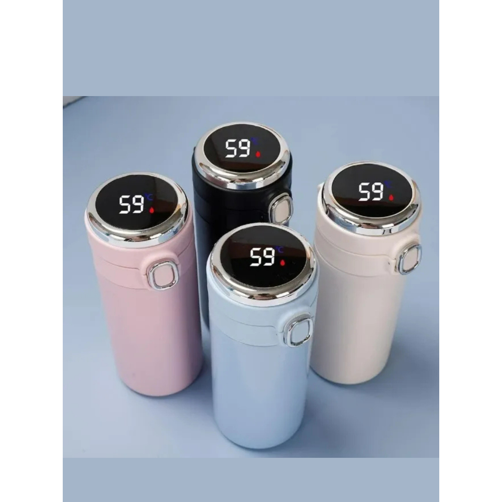 Garrafa Térmica Inox 420ml BMP1521 com Display Digital de Temperatura