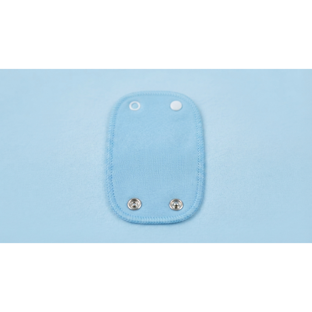 Kit 5 Alongadores de Body Infantil Extensor para Body de Bebê Ajuste de Tamanho Botão de Pressão