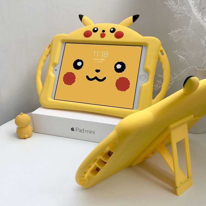 Bonito 2019 novo iPad air2 capa protetora Silicone 32cm mini5 Tablet 6 escudo 3 Mini 4 resistente a choques 10.2