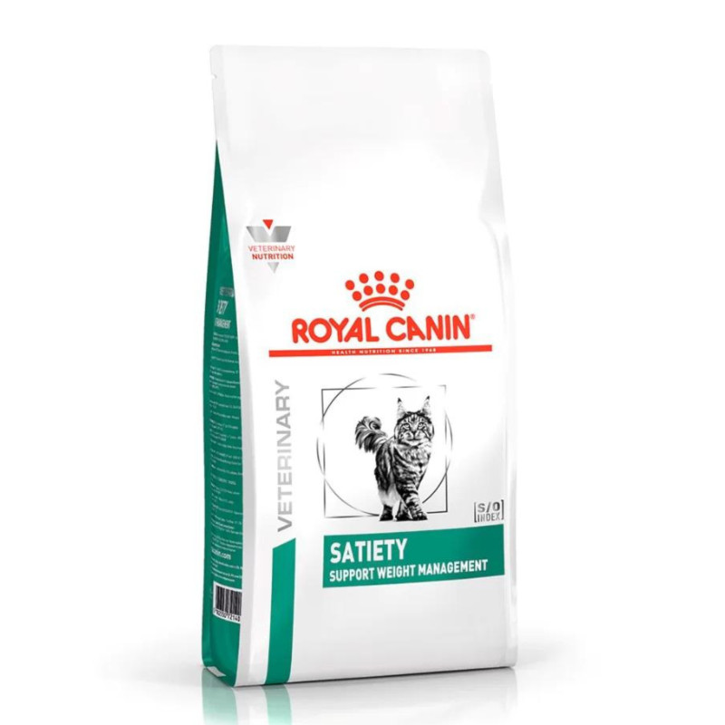 Ração Royal Canin Veterinary Diet Satiety Controle de Peso para Gatos 4kg