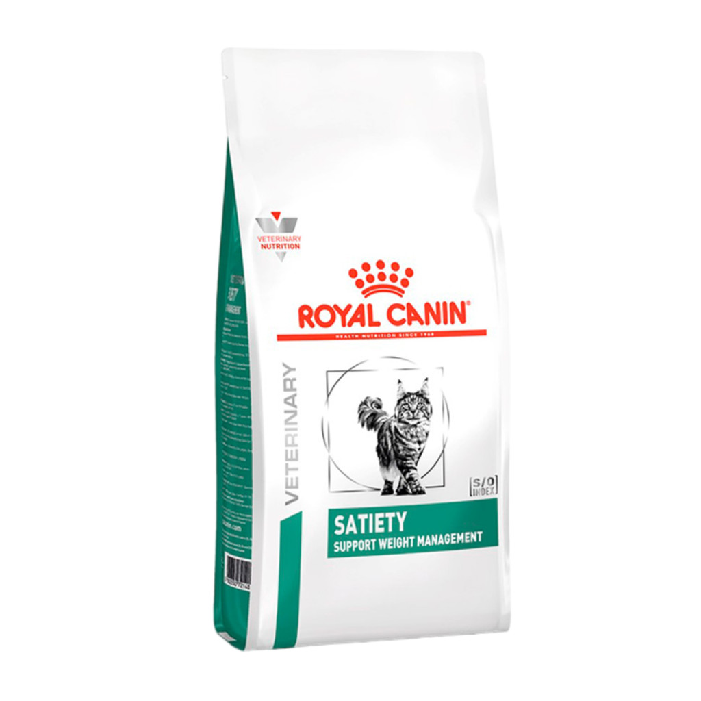Ração Royal Canin Veterinary Diet Satiety Controle de Peso para Gatos 400gr