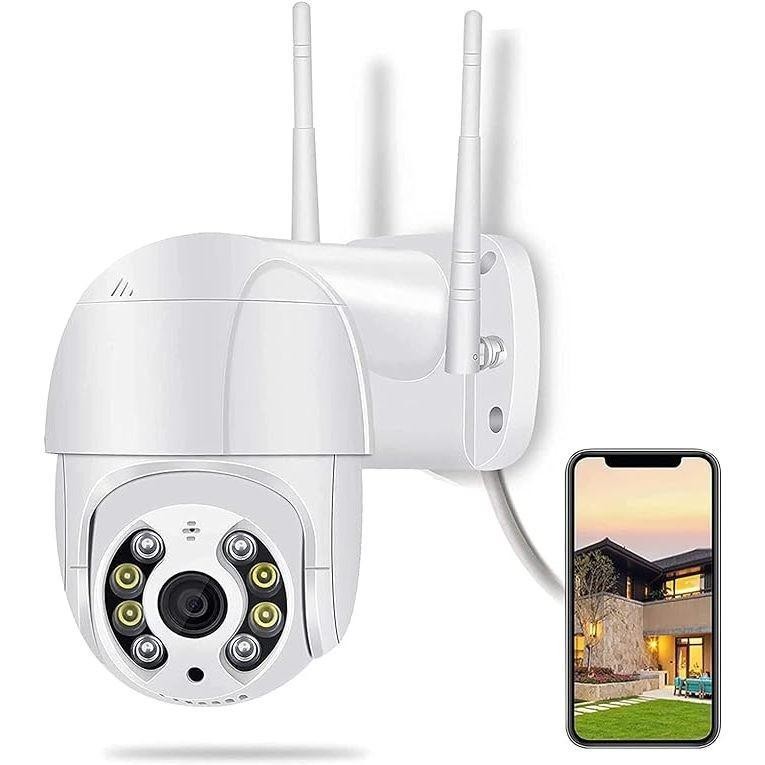 Wifi Hd 1080p A8 Câmera de Segurança, Câmera Ip Icsee Prova D'água Infravermelho ExternaSmartcamera-A08
