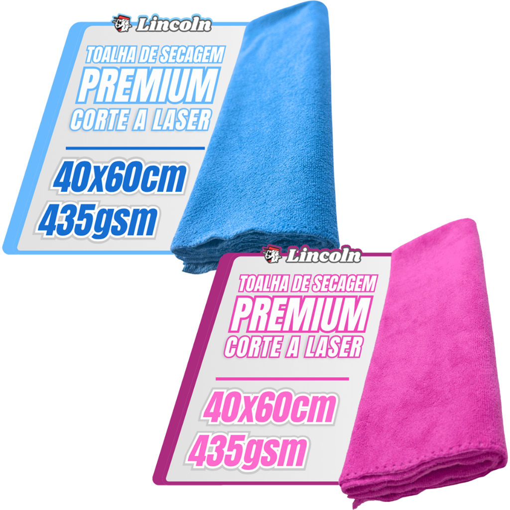 Toalha de Secagem 40x60 435gsm Microfibra Sem Borda Seca Limpa Interna Da Acabamento Cera Polimento