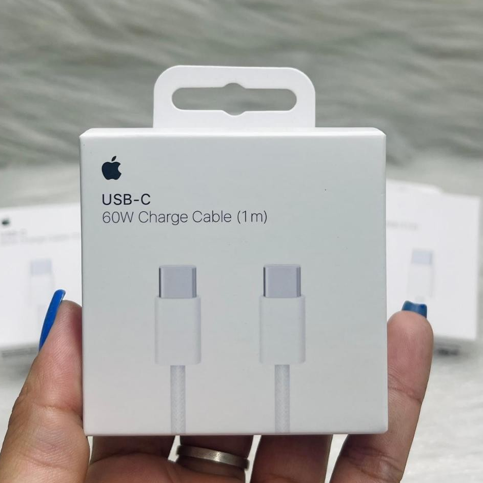 CABO CARGA RÁPIDA 60W USB- TIPO C -IPHONE ,IPAD, MACBOOK E ANDROID