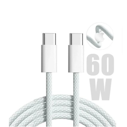 Cabo Carregador Iphone 15 16 17 Original Apple 60w Usb-c
