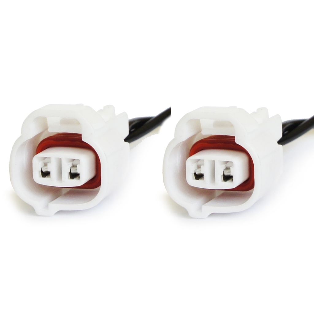 Kit 2 Plug Conector Chicote Lâmpada Farol de Milha Toyota Corolla Fielder 2003 a 2007 - 2 X