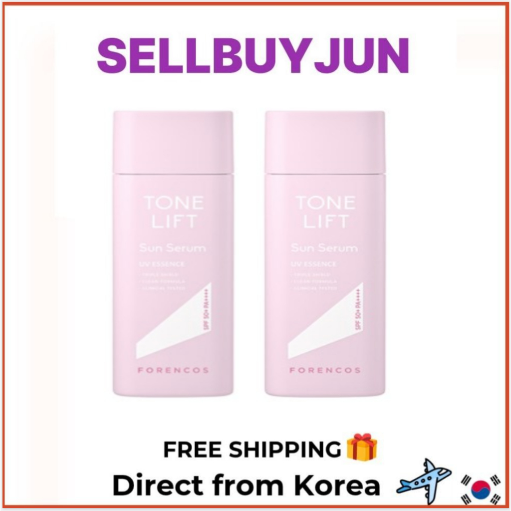 [FORENCOS] Conjunto De 2 Unidades De Soro Solar Triple Shield Tone Lift 50ml | Cuidados Solares Hidratantes Diários