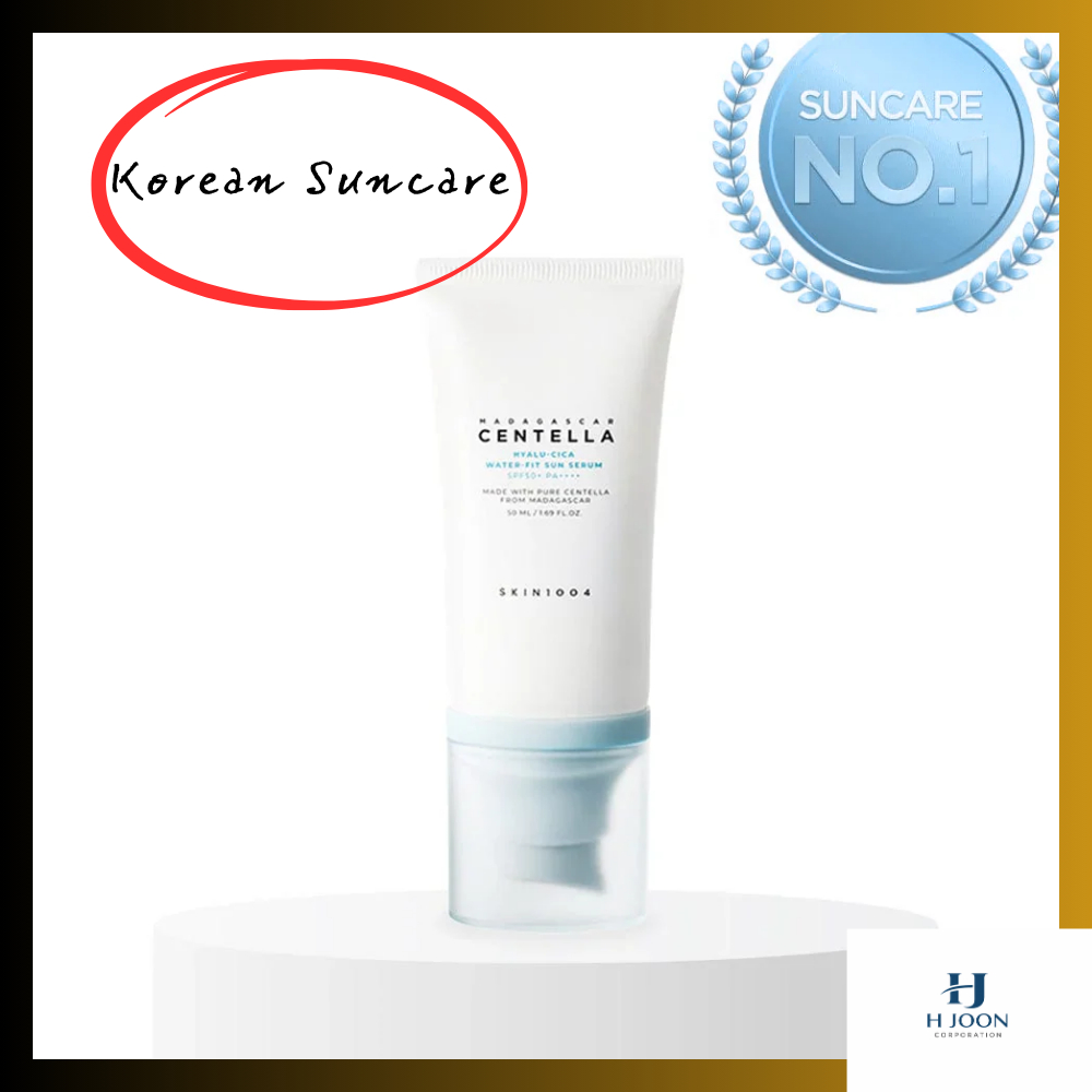 Conjunto De Soro Solar Intensificador De Umidade SKIN1004 (Hyalu-Cica Water-Fit Sun Serum 50ml +)