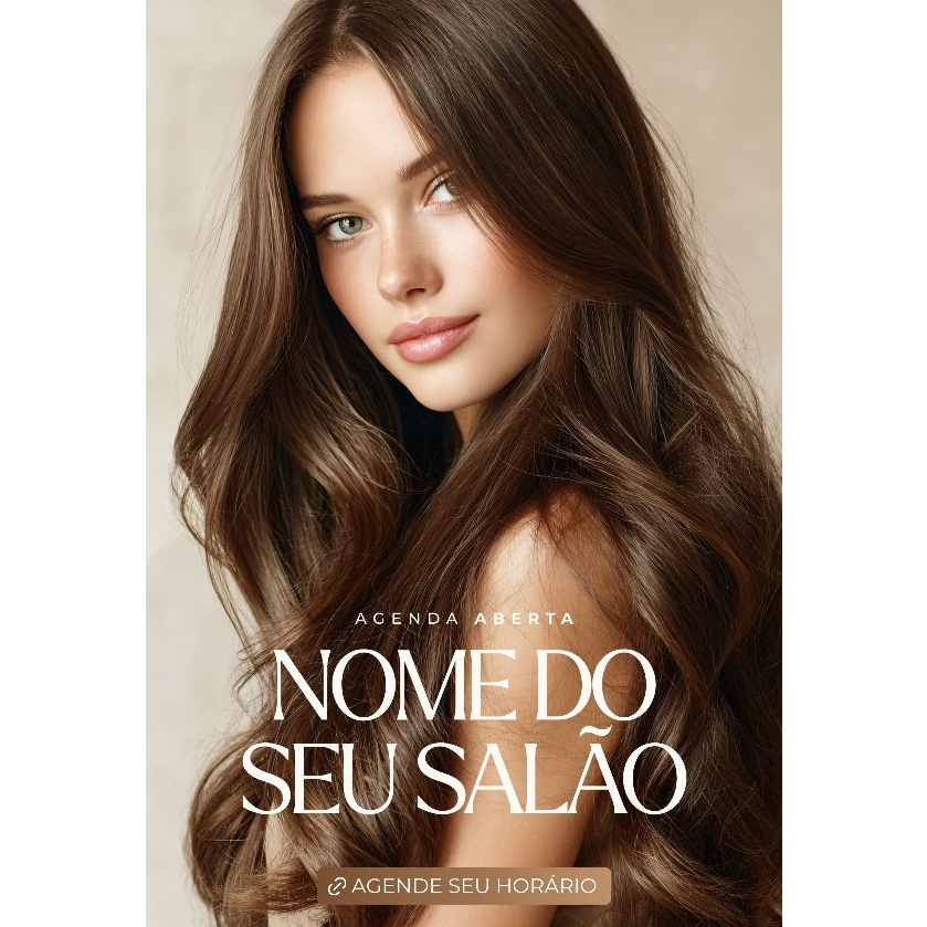 Adesivo Decorativo Perfurado Microperfurado Para Vidro Logo de Beleza Salão + Seus Procedimentos Elegância Beleza