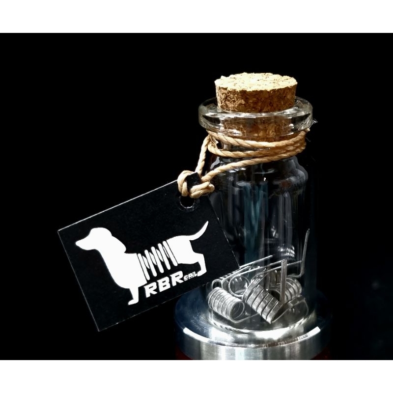 fused clapton, ni80, 6 unidades, 2*28 + 38, 3mm, +/- 0.54 ohms single coil.
