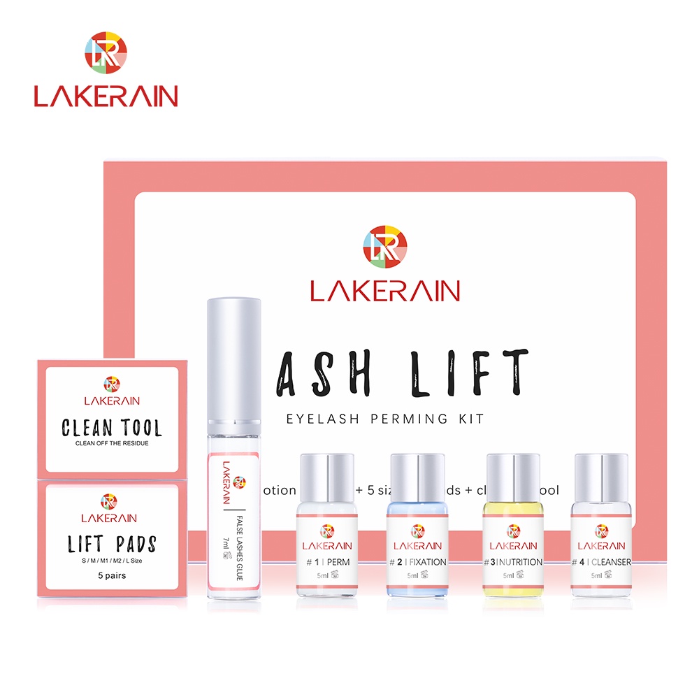Lakerain Cílios Curl Lift Kit Profissional Lifiting Perm Ferramentas Sobrancelha Laminação Onda Para Salão De Beleza Uso