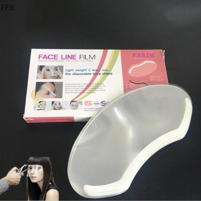 FSLUXO 50pcs Máscara De Olho De Cabeleireiro Kit De Proteção Ocular Transparente Dye Perm Face Cover .
