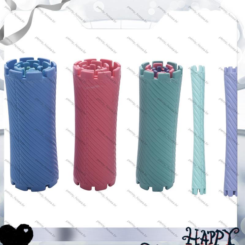 [Vendas Quentes P] 100 Pçs/Set 10 Tamanhos Kit De Hastes Perm De Cabelo Barra Permanente Fria Rolos De Plástico Conjunto