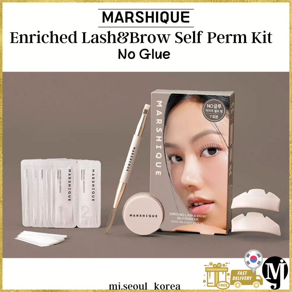 Marshique Enriched Lash&Brow Self Perm Kit No Glue
