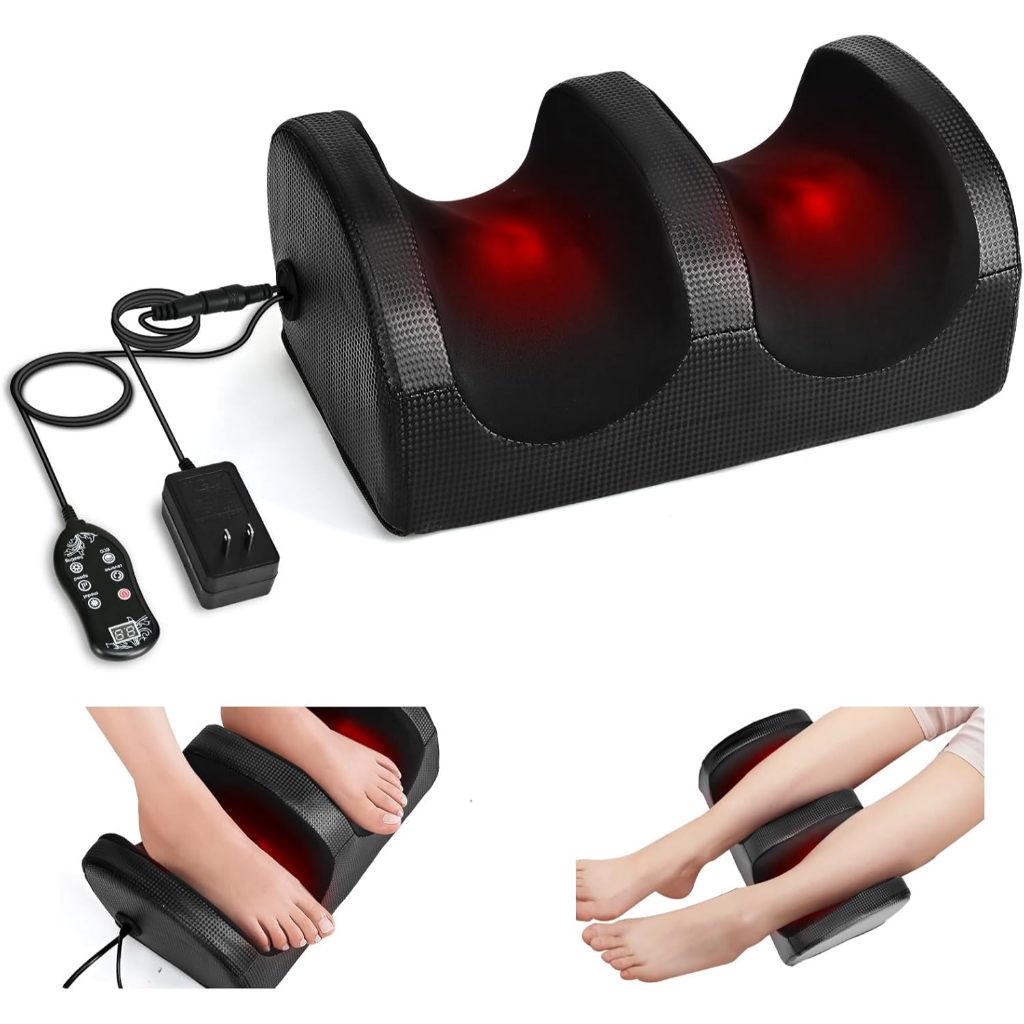 Massageador De Pés Pernas Panturrilhas Tornozelo Massagem Shiatsu Bivolt