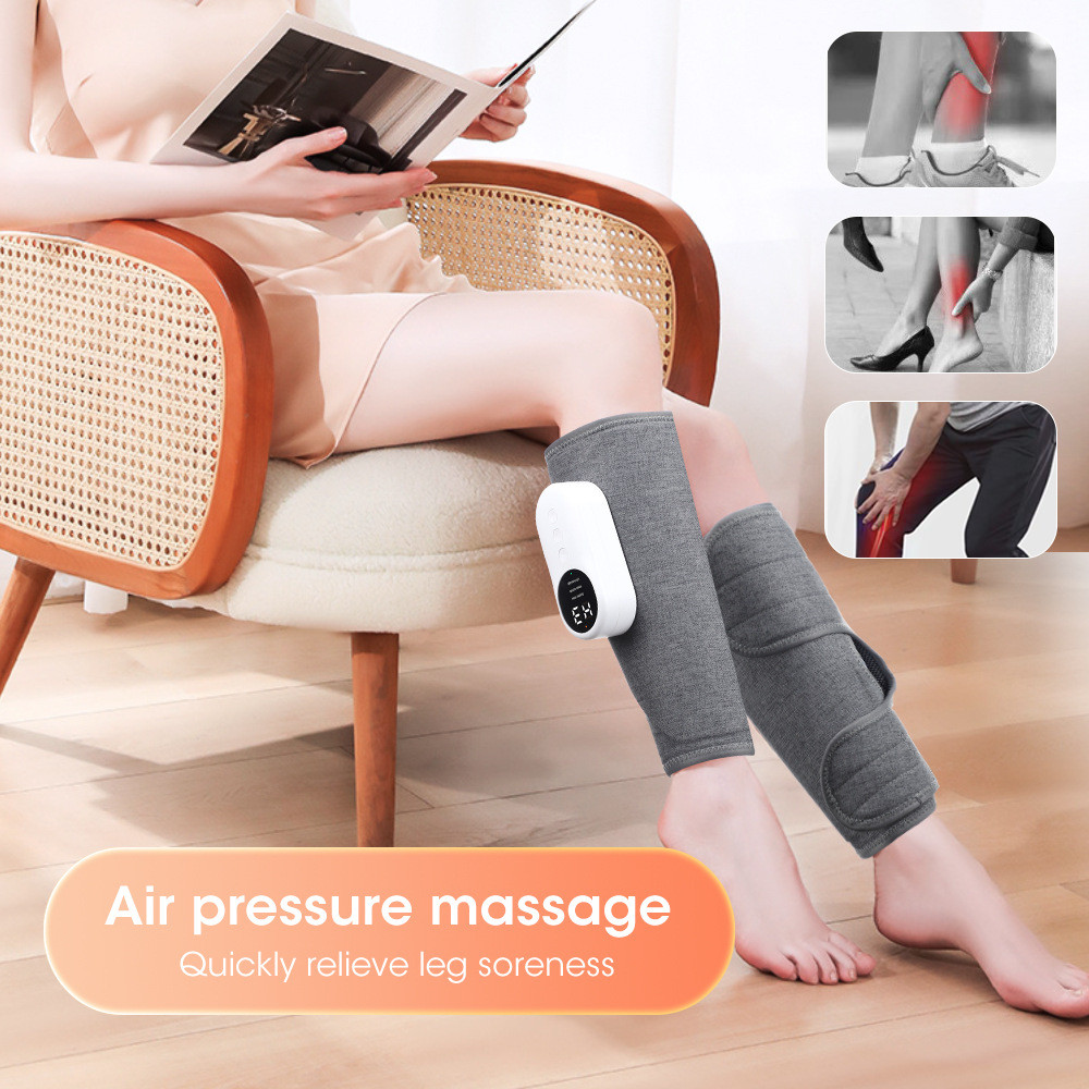 Massageador Portátil De Pernas E Panturrilha Aquecedor
