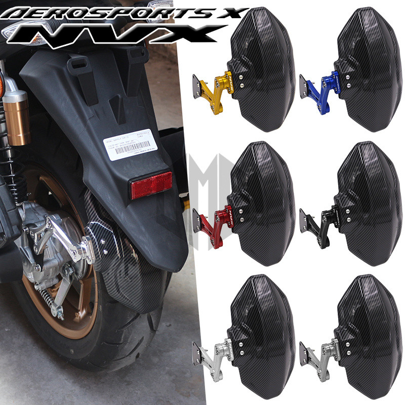 Adequado para Yamaha AEROSPORTS X acessórios modificados NVX155 paralama traseiro ajustável guarda-lamas traseiro