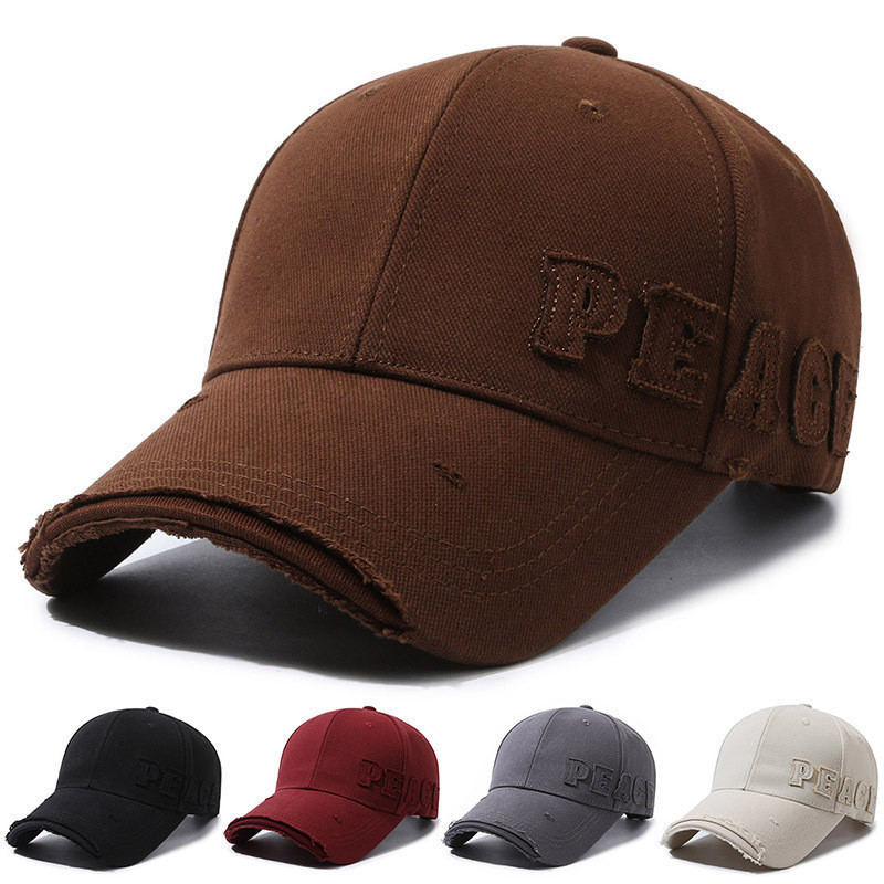 Big Head Circumference Duck Tongue Hat Children Increase Deepening Sunscreen Sun Hat Four Seasons Wide Brim Deep Top Bas