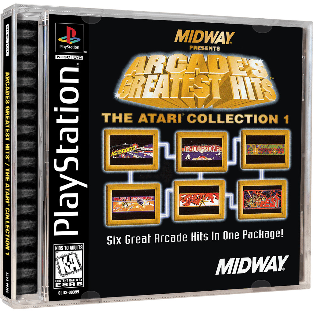 Arcade's Greatest Hits - The Atari Collection 1 - PS1