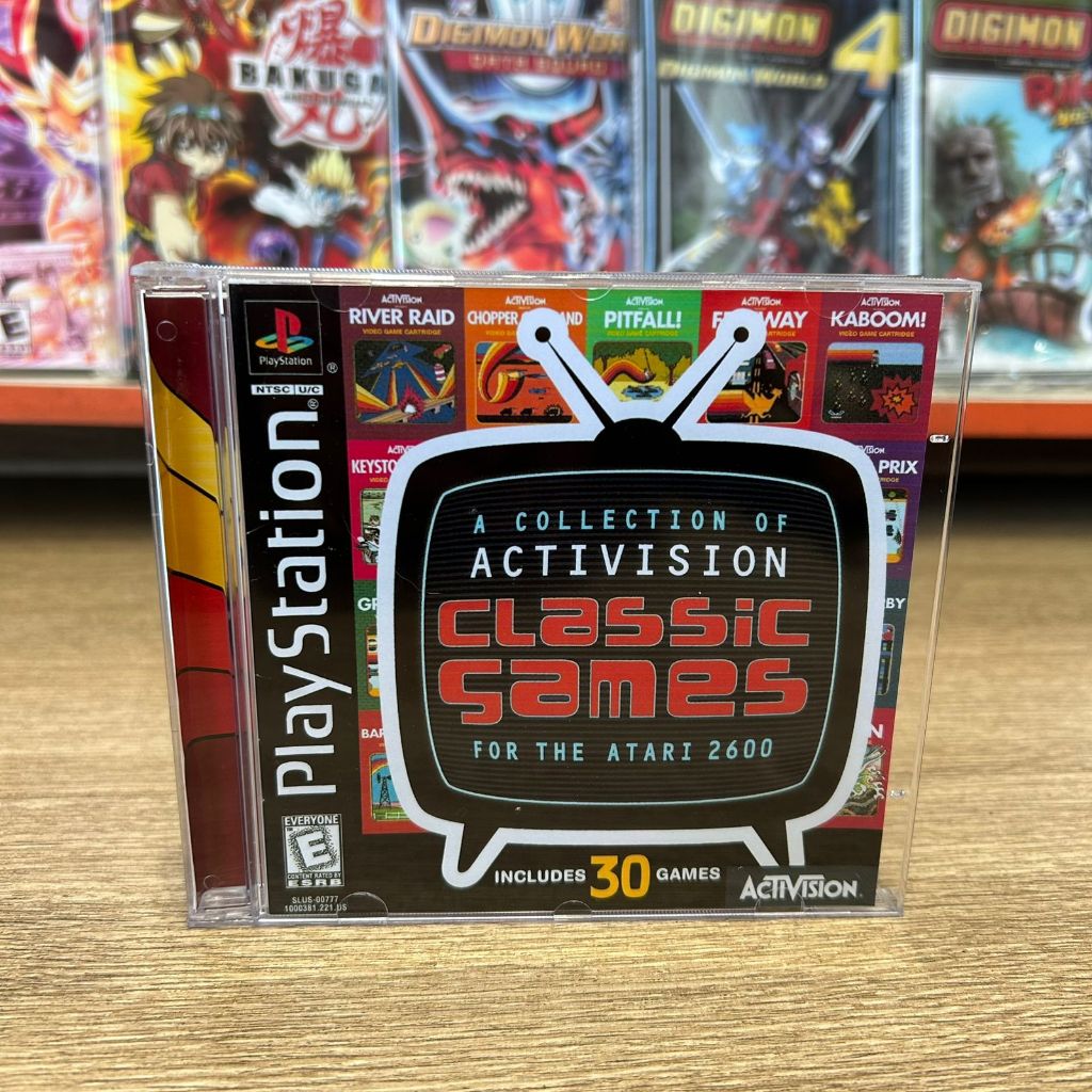 A Collection of Activision Classic Games for the Atari 2600 - PS1