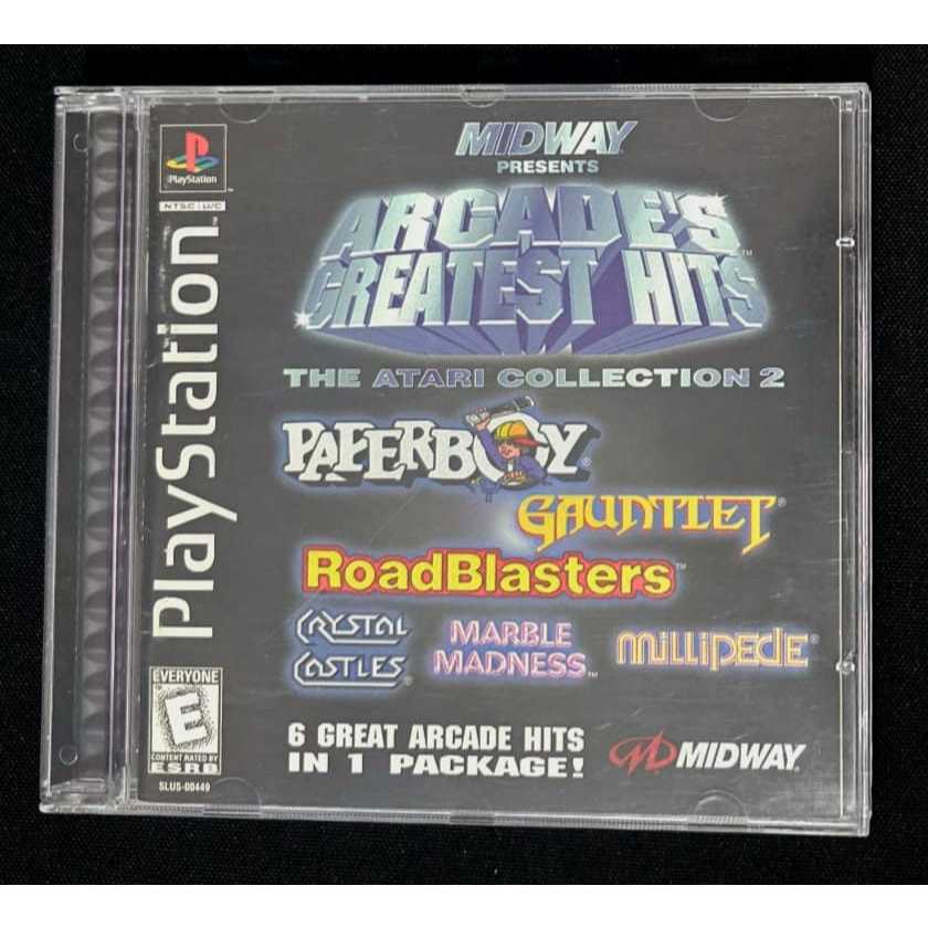 Arcades Greatest Hits / The Atari Collection 2 (mídia física) - PS1