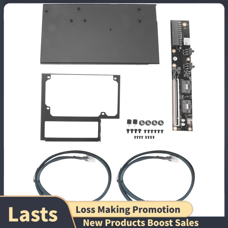 OcuLink/SlimSAS Graphics Dock Com Suporte Para Placa Gráfica Externa GDS1-SFX Fonte De Alimentação PCIE4.0 X16 De Doca