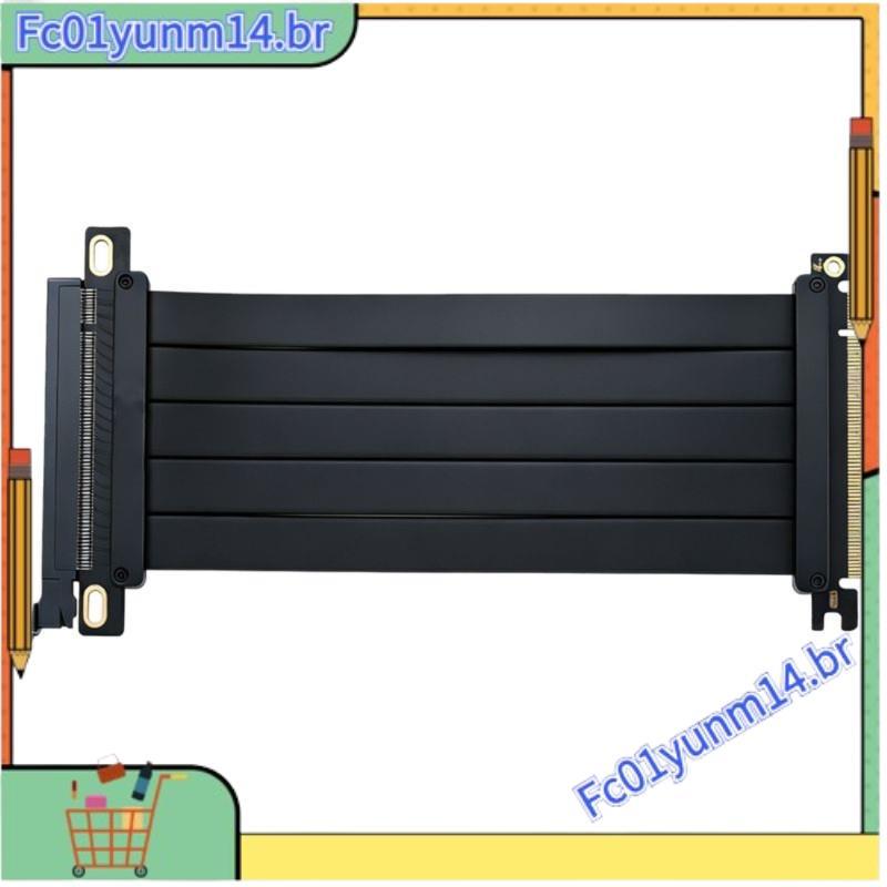 Cabo Riser GPU PCIe 4.0 X16 90 °/180 De Extensão De Placa Gráfica Preta Extensor De Vídeo De Alta Velocidade 20cm A