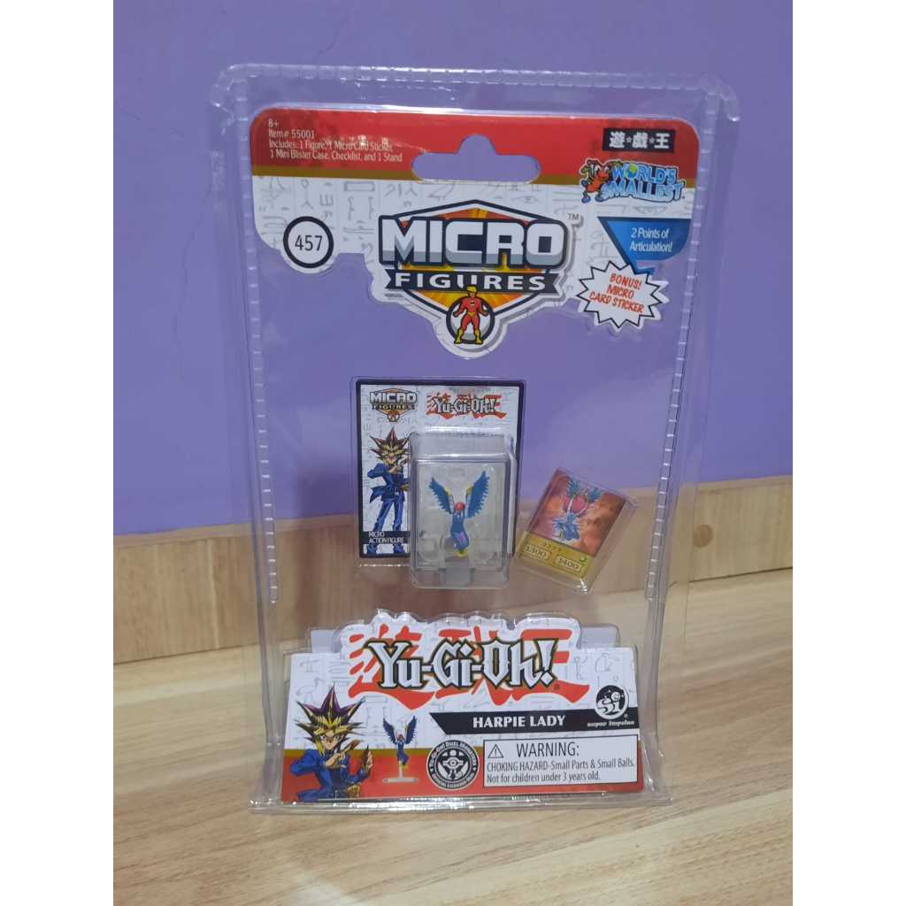 Yu Gi Oh! Harpie Lady Micro Figures World Smallest