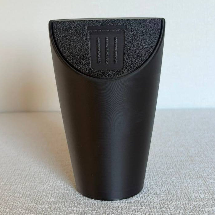 Lixeira Automotiva Para Carro Em PETG Resistente Porta Copo Universal