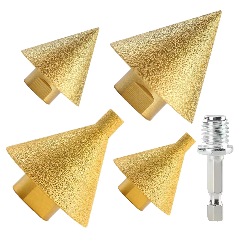 Novo Bit De Chanfrar Diamante - Ferramenta De Chanfro Com Rosca M14 Para Moagem De Azulejos E Pedras