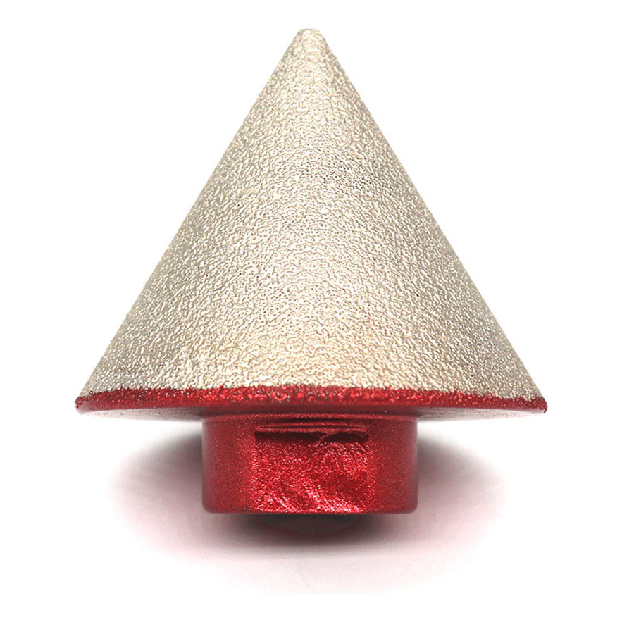 Broca De Chanfro De Diamante Soldada A Vácuo 80# Fresament