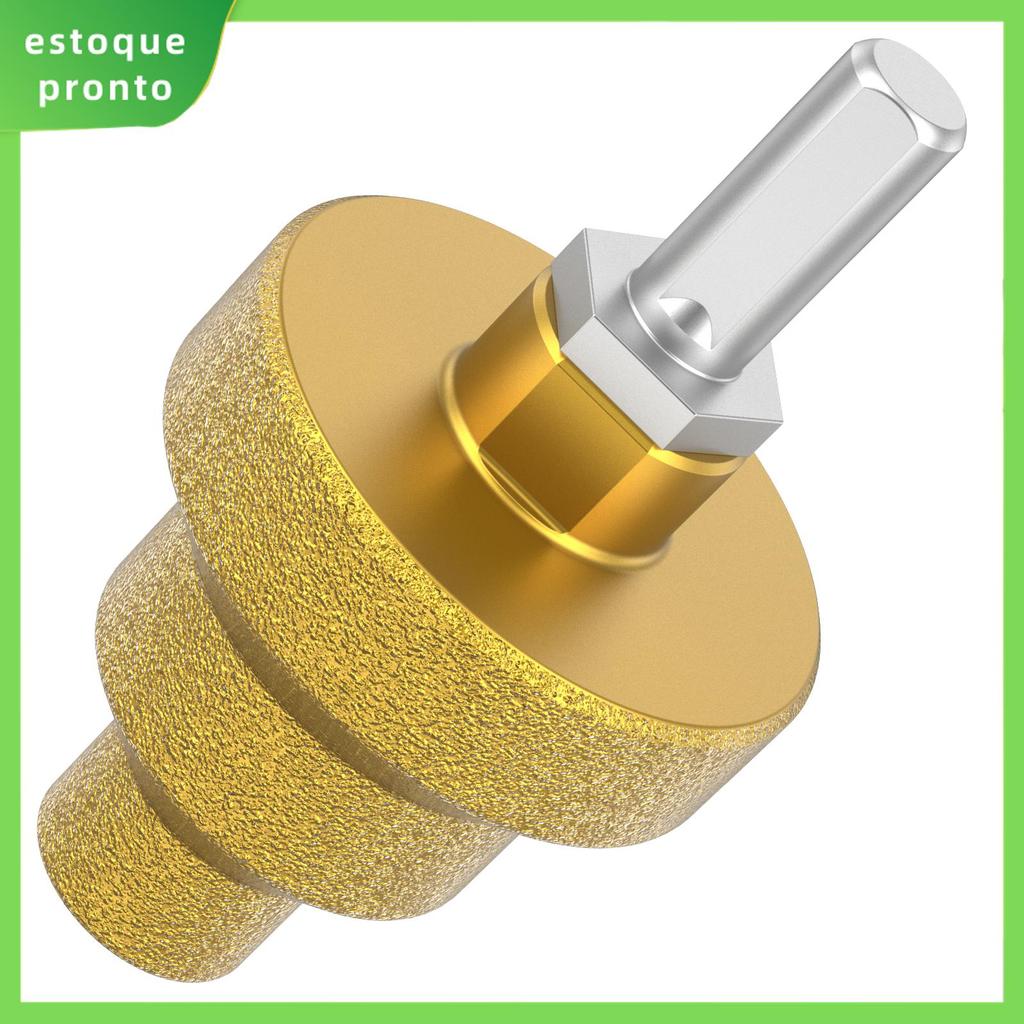 Chanfro Bits Diamante Soldado Passo Broca Suave Chip Remoção Ferramentas De Para Metal SHOPSKC4824