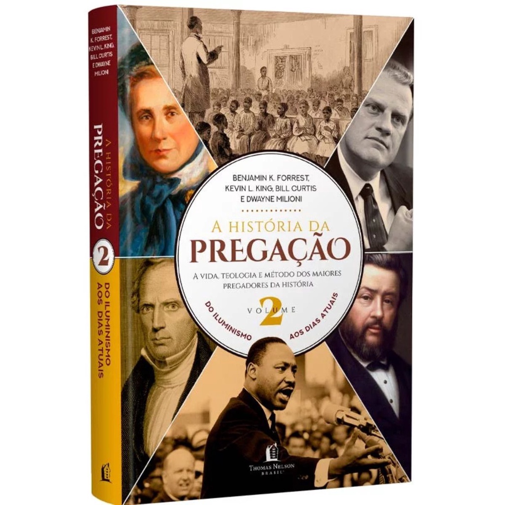 Livro A História Da Pregação Volume 2 | Capa Dura | Do Iluminismo aos dias de hoje