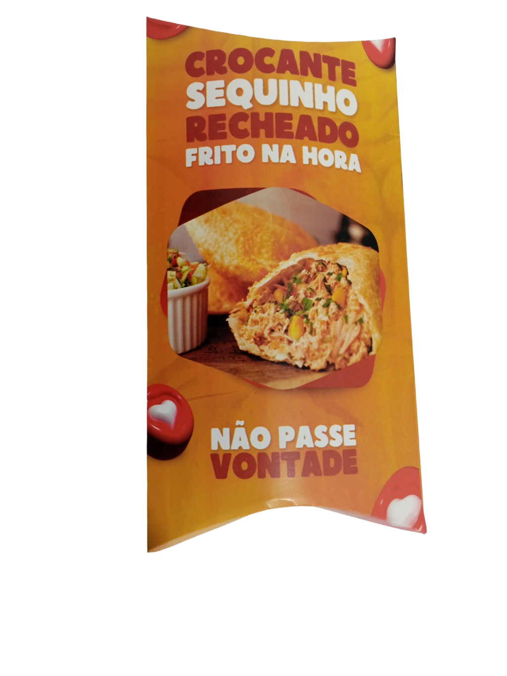 100 Caixa Pastel Delivery M Hoje é dia Pastelaria Reforçada
