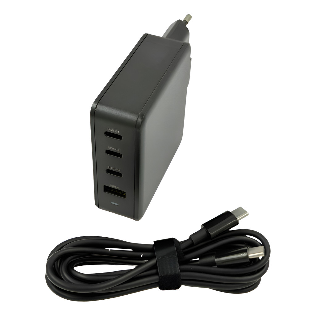 Carregador Turbo 100w Gan 4 E 1 Charge Notebook