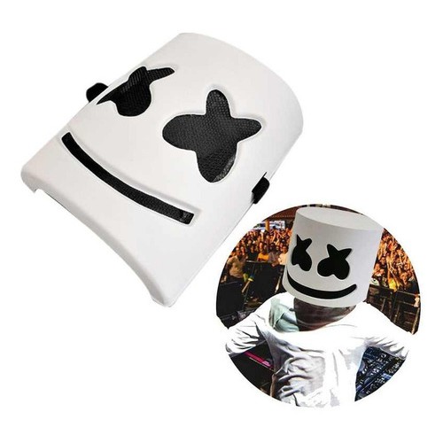 Máscara Dj Marshmello Festa Cosplay Fantasia Acessório