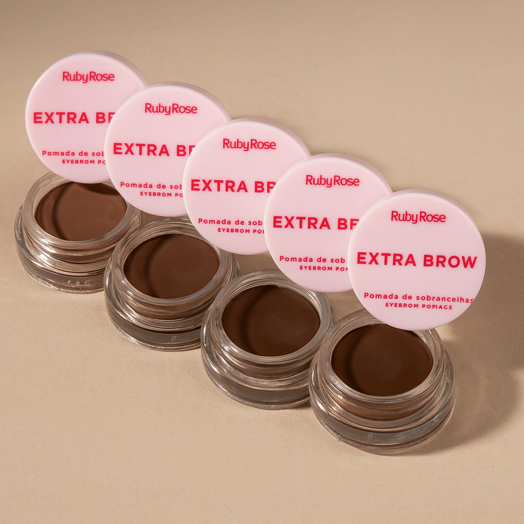 Pomada de Sobrancelhas Extra Brow Linha Rosa - Ruby Rose SOB0044