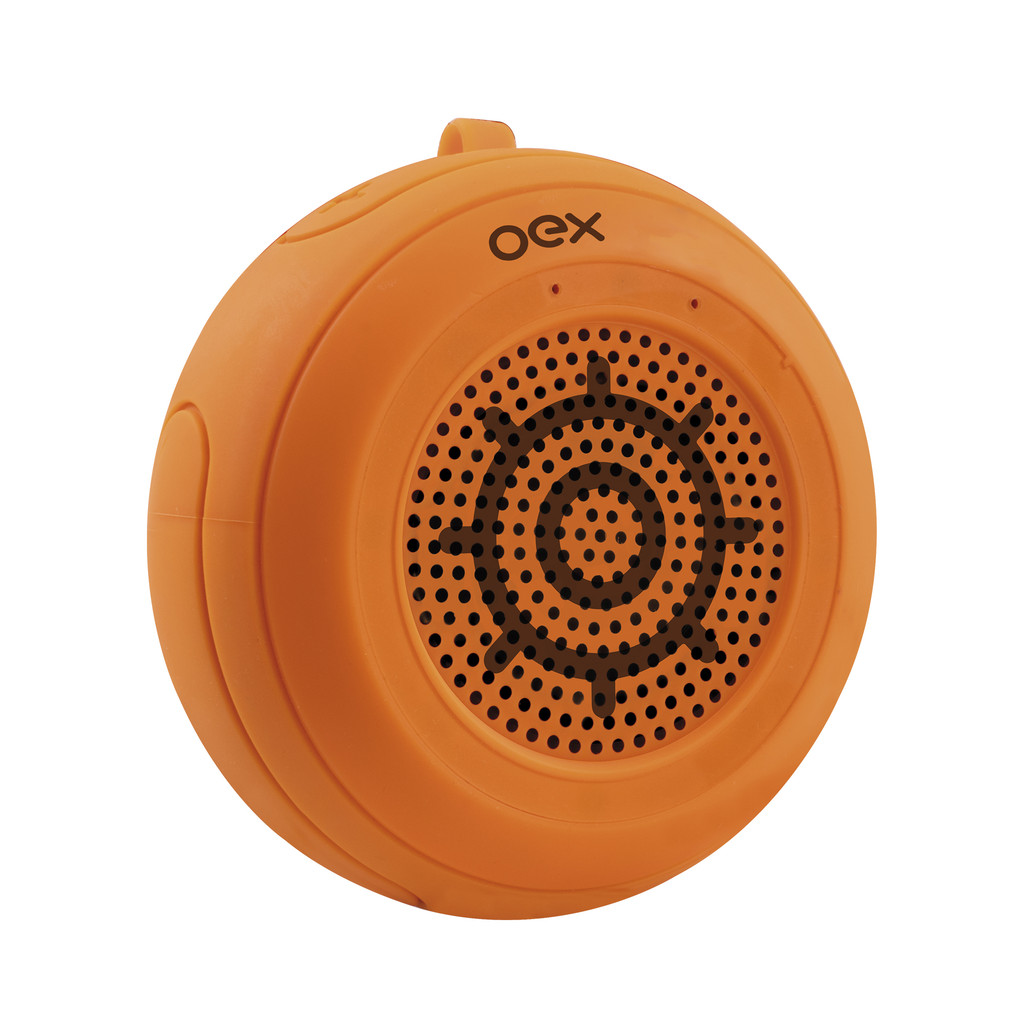 Caixa De Som Bluetooth Portatil Oex Float SK414 10W Prova Dagua IP67 Flutuante Com Micro SD