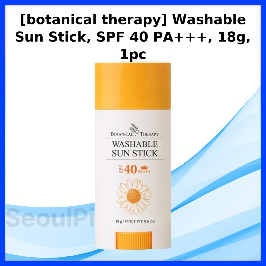 [Terapia Botânica] Bastão Solar Lavável , Fps 40 PA + + , 18g , 1 Unidade/Coreano/Da SeoulPick1