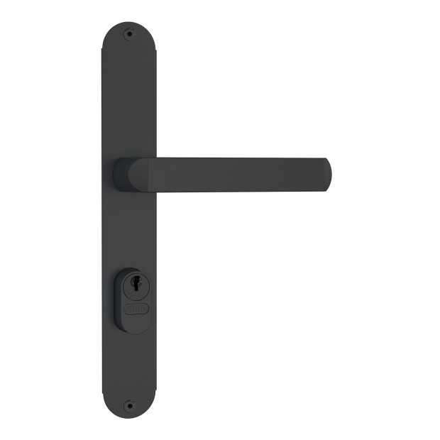 Fechadura 603/07 Broca 20mm Espelho Preto Fosco Stam