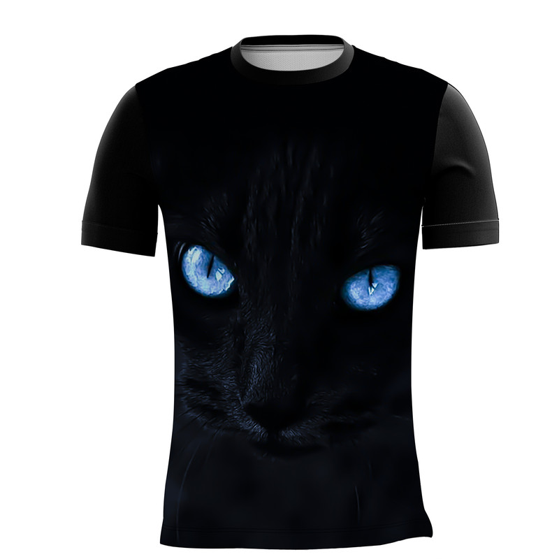 Camiseta Personalizada Animal Gato Tigre Onça Pintada 4_x000D_