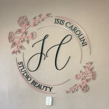 Letreiro Logo MDF Personalizado Decoração Logomarca Pintado Parede