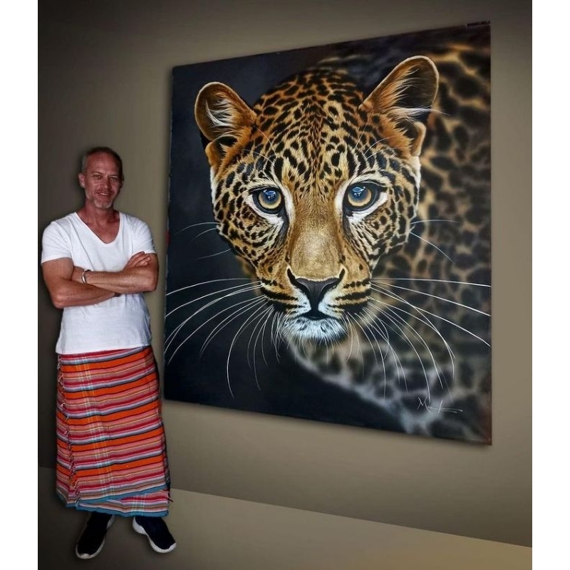 Quadro decorativo personalizados onça pintada